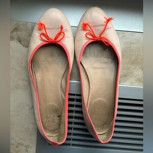 Jcrew light pink slides